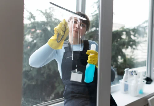 Nettoyage de vitres intérieures et extérieures à Thoras